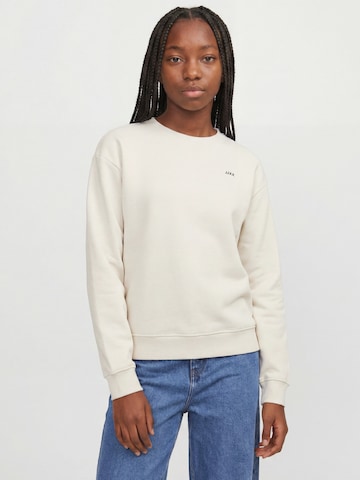 Felpa 'JXABBIE' di JJXX in beige: frontale