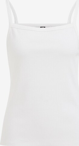 WE Fashion - Top em branco: frente