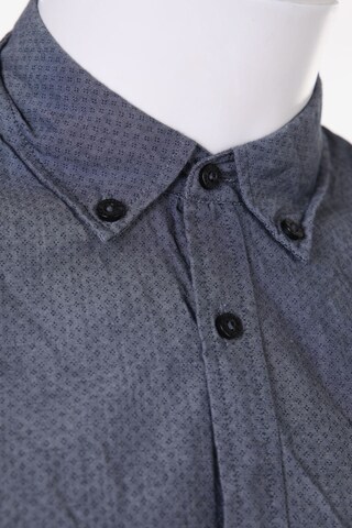 MUSTANG Button Up Shirt in S in Blue