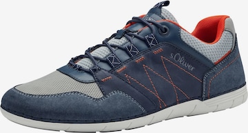 s.Oliver Sneakers laag in Blauw: voorkant