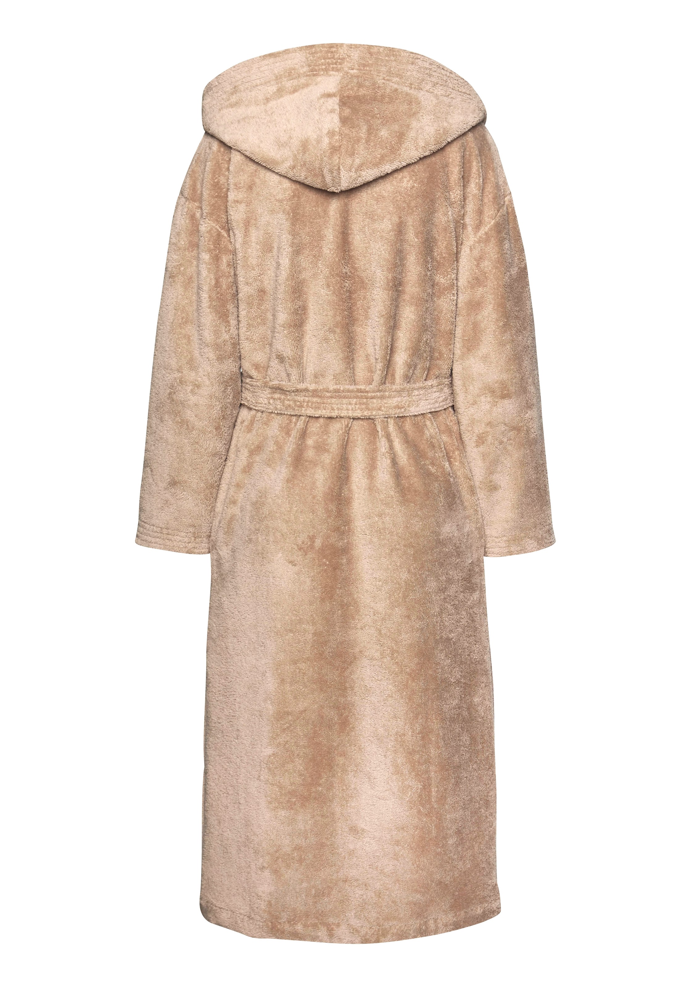 LASCANA Bathrobe long in Beige