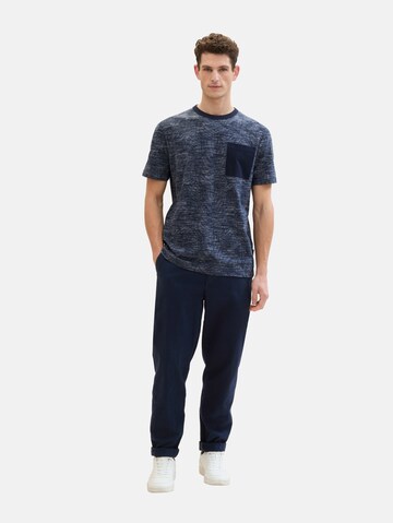 TOM TAILOR T-Shirt in Blau