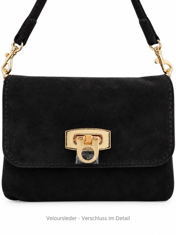 Pochette 'Alessa Wild Leather' Brise en noir