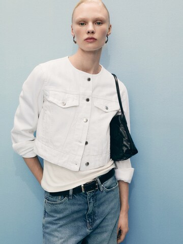 MANGO Between-season jacket 'JULIE' in White: front