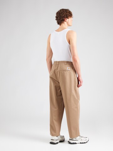 Loosefit Pantaloni con pieghe 'Marv' di Carhartt WIP in marrone