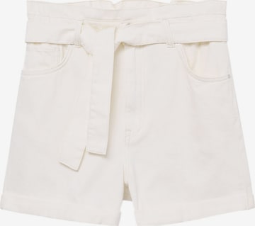 MANGO Pants 'MIA' in Beige: front