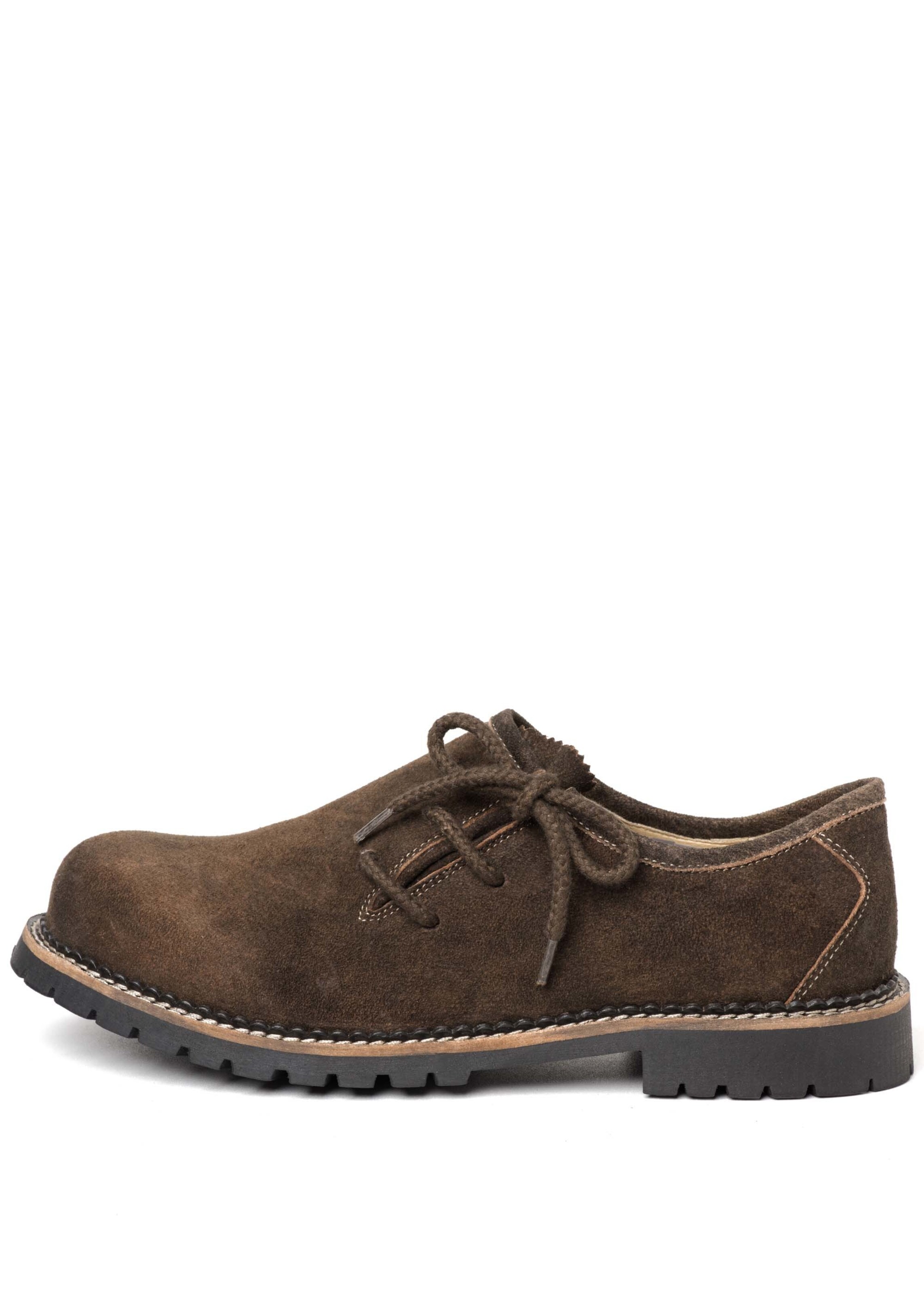 SPIETH & WENSKY Haferlschuh 'Hannes' in Braun: Vorderseite