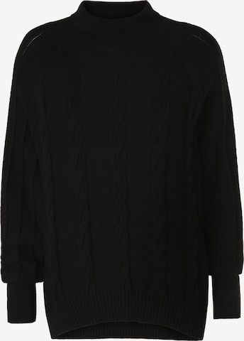 TATUUM Sweter 'MEDUZA' w kolorze czarny: przód
