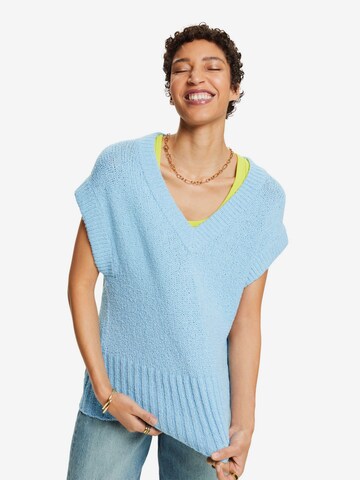 Pull-over ESPRIT en bleu : devant