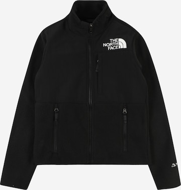 THE NORTH FACE Functionele fleece jas 'DENALI' in Zwart: voorkant