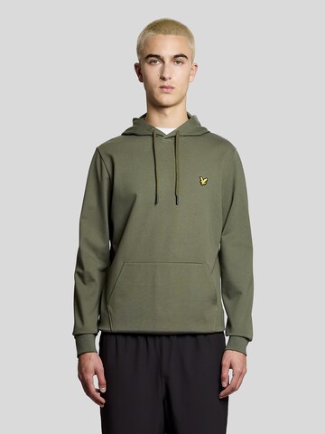 Lyle & Scott Sweatshirt in Groen: voorkant