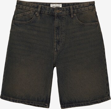 Pull&Bear Loosefit Shorts in Blau: predná strana