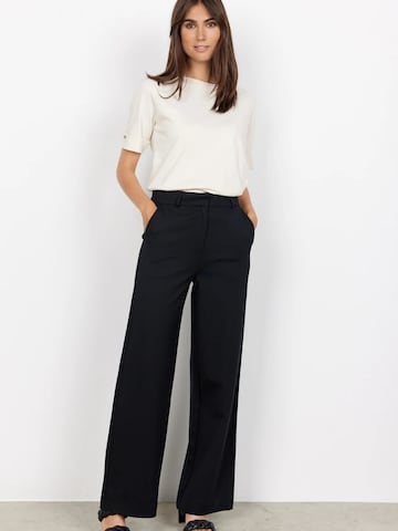 Soyaconcept Wide Leg Trouser ' SC-DANIELA ' in Schwarz