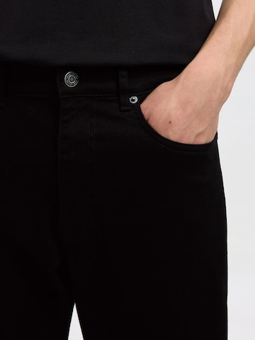 SELECTED Regular Jeans 'SLH196-BEN' in Black