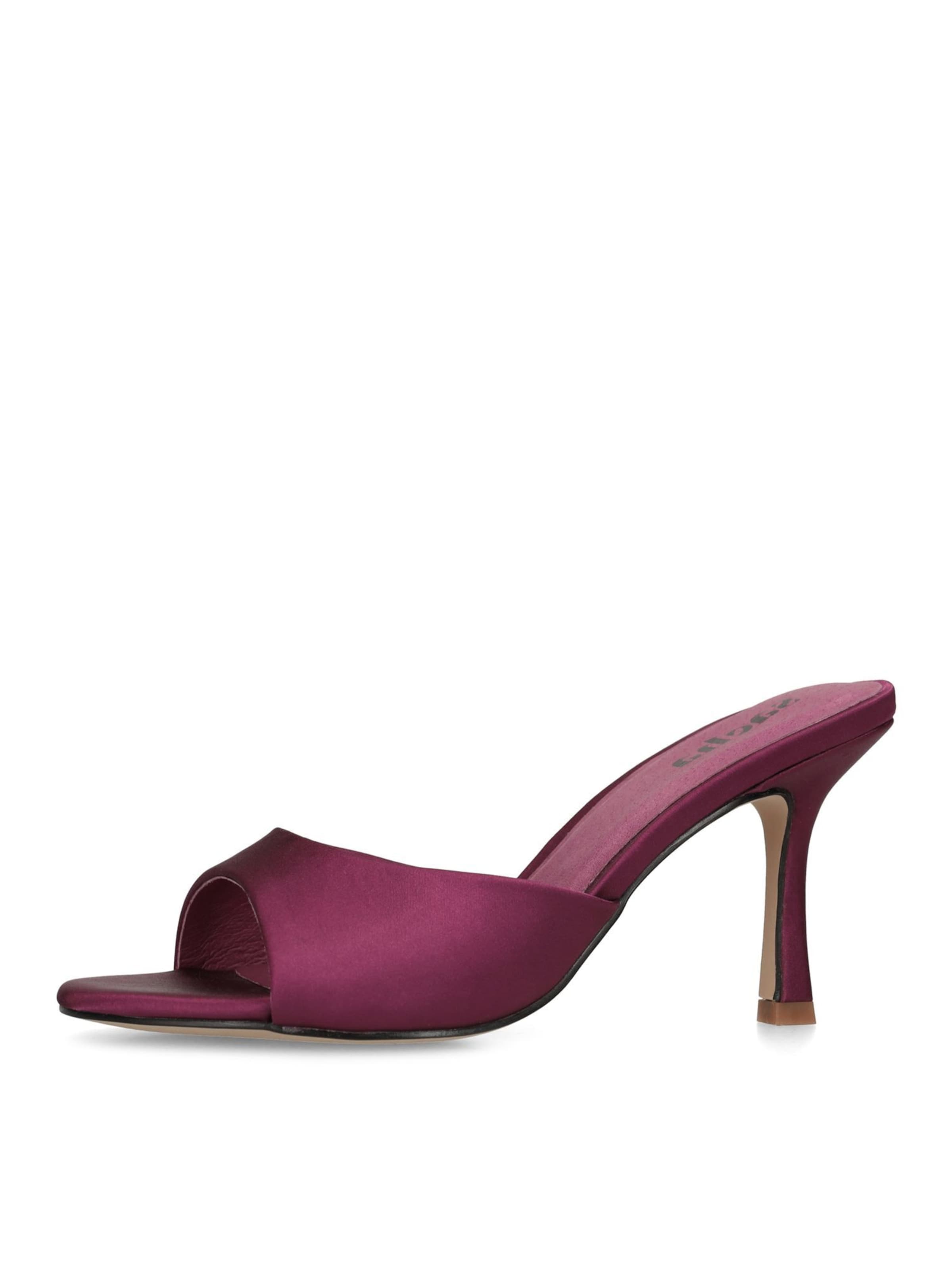 Sandales SACHA en violet : devant