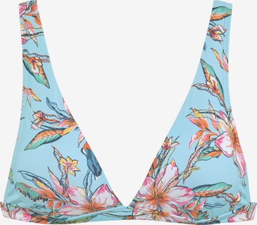 LASCANA Triangel Bikinitop in Blauw: voorkant