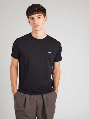 Pepe JeansMajica - crna boja: prednji dio