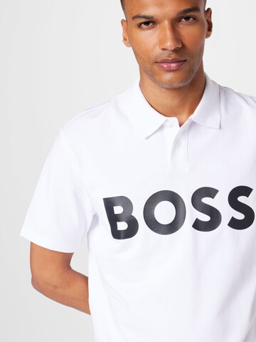 BOSS Orange T-shirt 'PeBigLogo' i vit