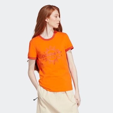 ADIDAS ORIGINALS Shirt in Orange: predná strana