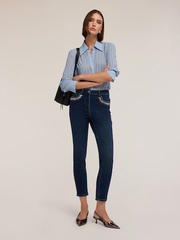 Skinny Jean MOTIVI en bleu