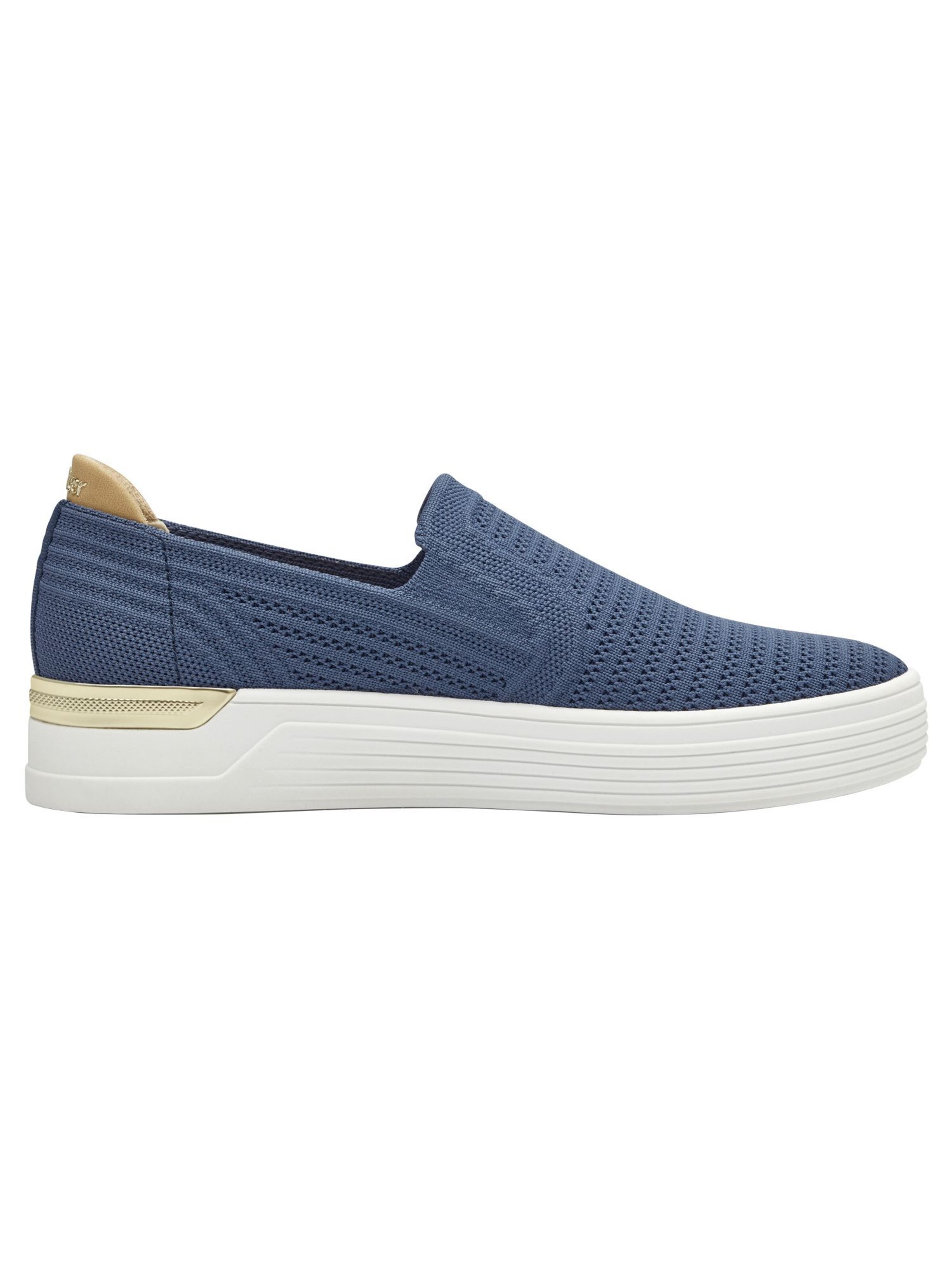 s.Oliver Slip On in Blau