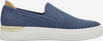 s.Oliver - Sapatilhas slip-on em azul