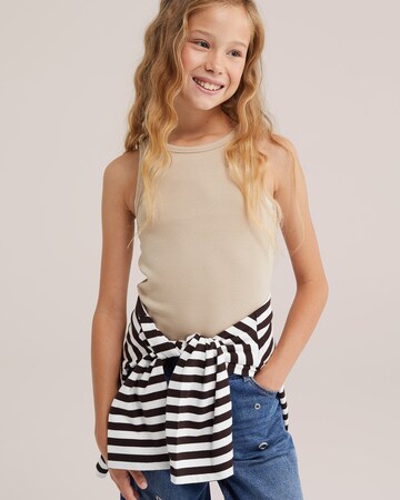 WE Fashion Overdel i beige: forside