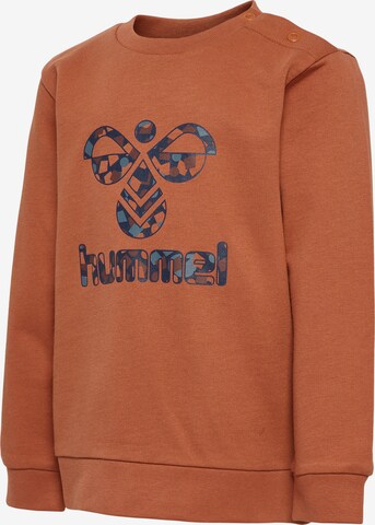 Hummel Sweatshirt in Bruin