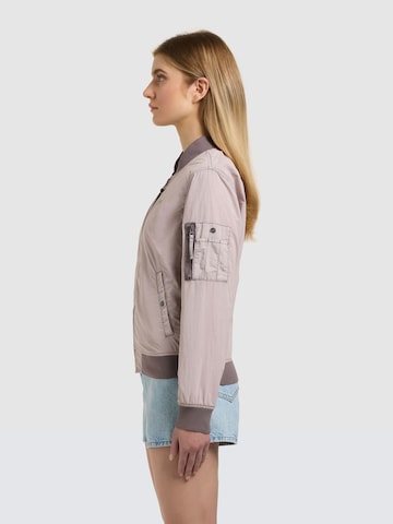 khujo Jacke 'DENZ' in Lila