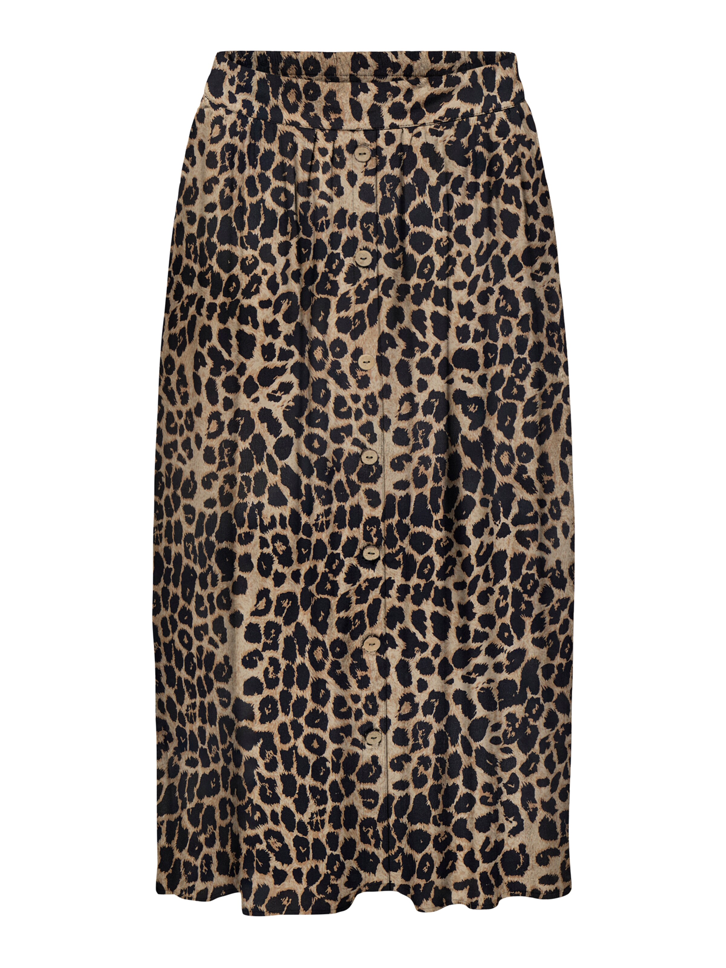 ONLY Kjol 'ONLMILANO' i ljusbrun / svart, Produktvy