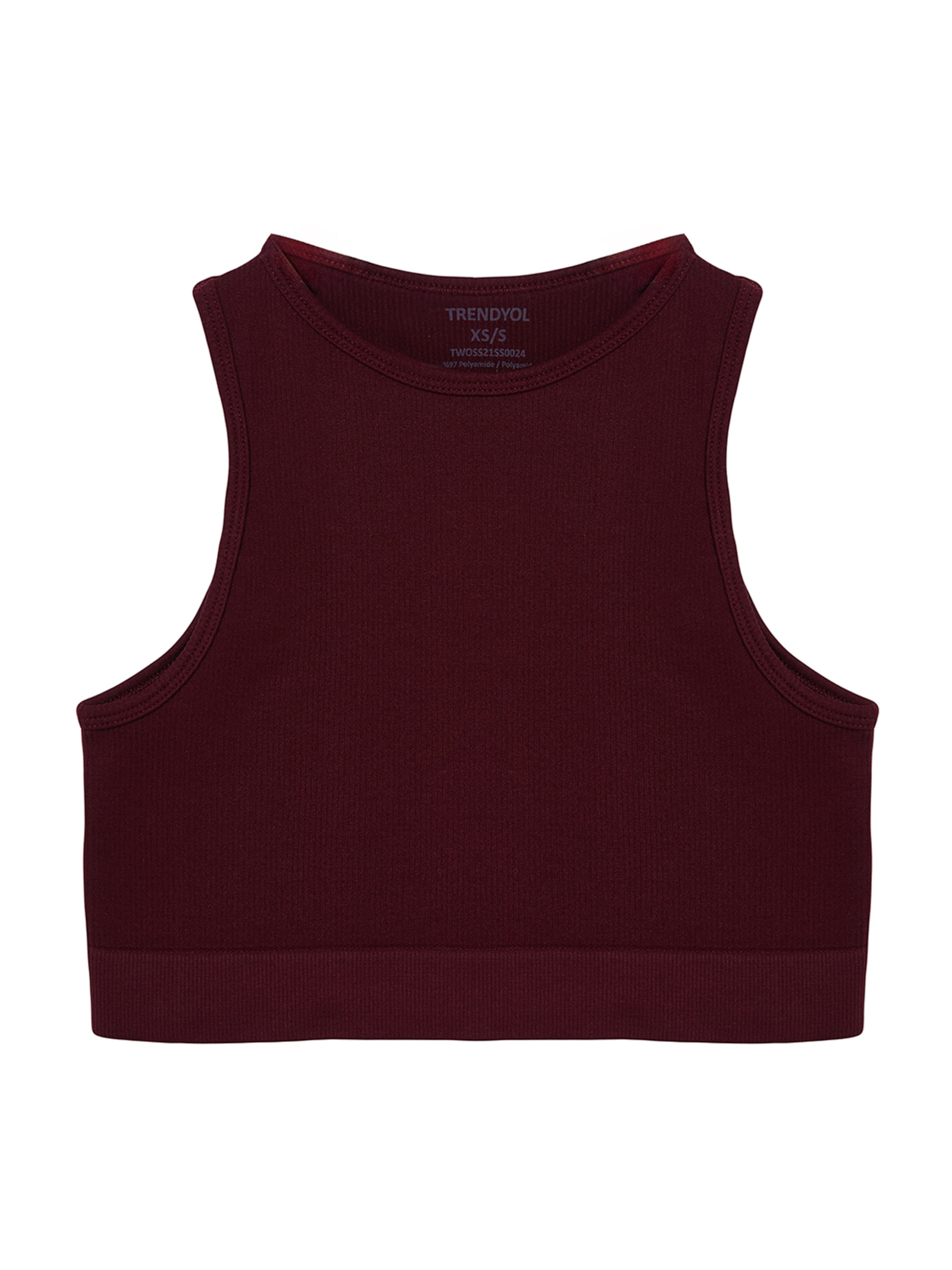 Trendyol Bustier Sport bh in Lila: voorkant