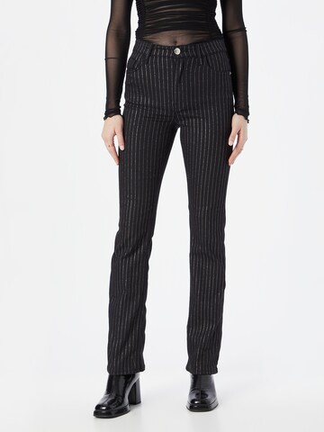 River Island Flared Jeans 'GIGI' in Schwarz: predná strana