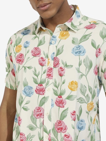 Campus Sutra - Regular Fit Camisa ' Lincoln ' em mistura de cores