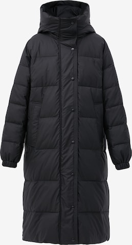 Finn Flare Wintermantel 'Classic' in Schwarz: Vorderseite