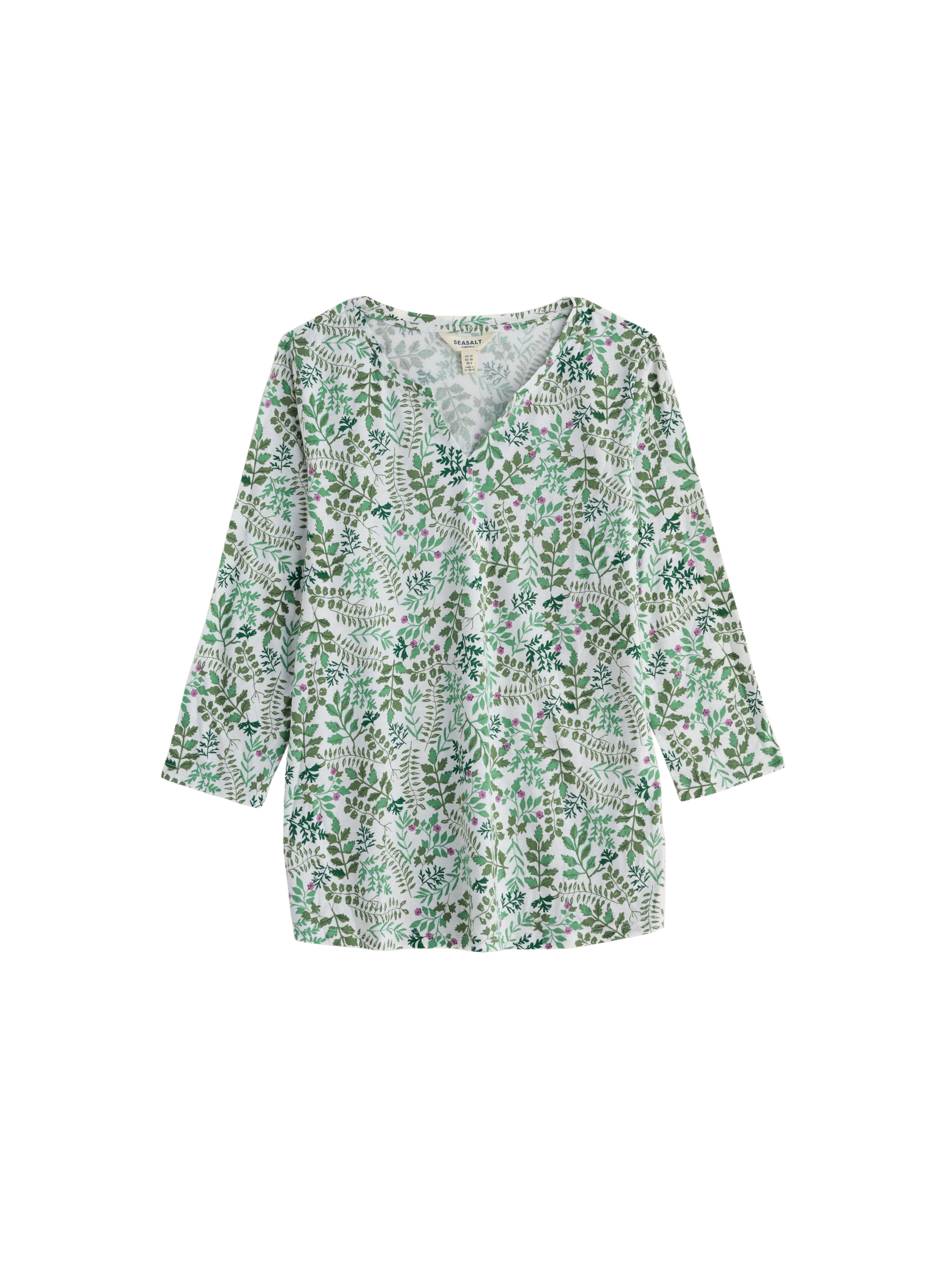 T-shirt 'Kellow' Seasalt Cornwall en vert : devant