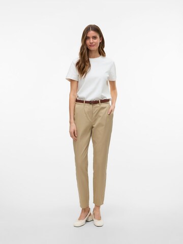 VERO MODA Regular Chino trousers 'FEDERICA' in Beige