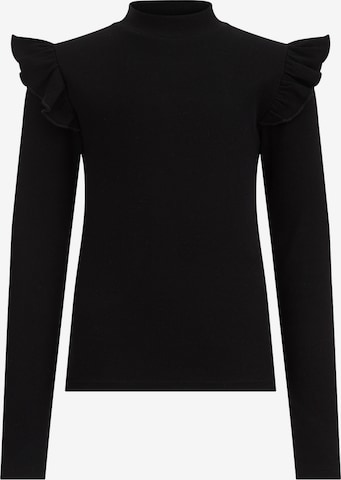 WE Fashion Póló - fekete: elől