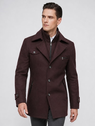 ALLTHEMEN Winter Coat 'Froststille' in XS in Wine red, Item view