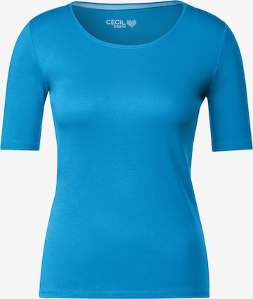 CECIL Shirt 'Lena' in Blauw: voorkant