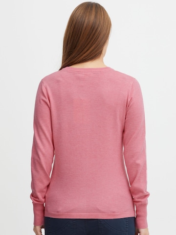 PULZ Jeans Gebreid vest 'Sara' in Roze