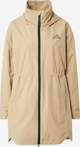 ADIDAS SPORTSWEAR Outdoor jacket 'Traveer' in Beige: front