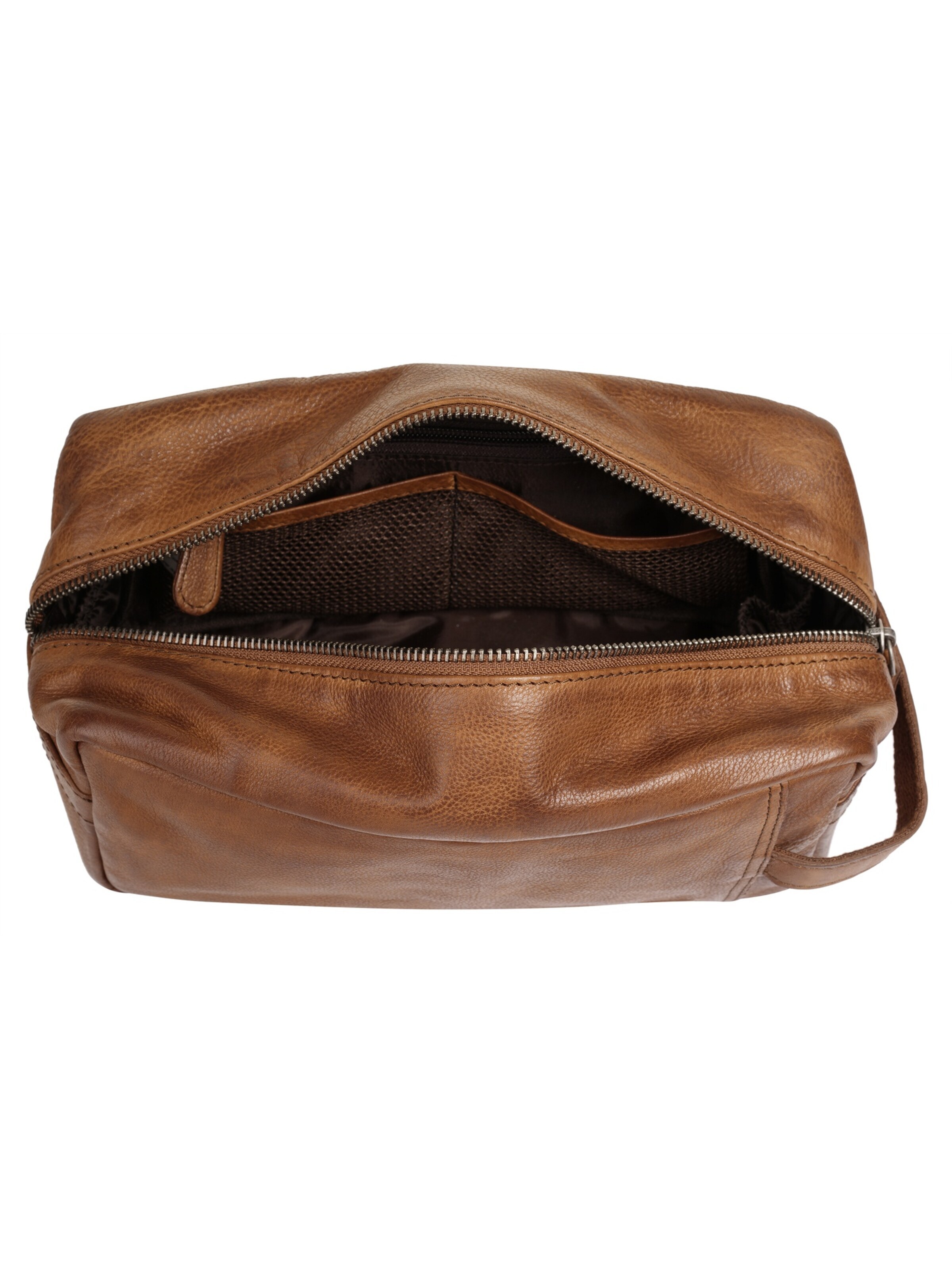 Spikes & Sparrow Kulturtasche 'TOILETRY BAG'‌‌‌‌‌ in Braun