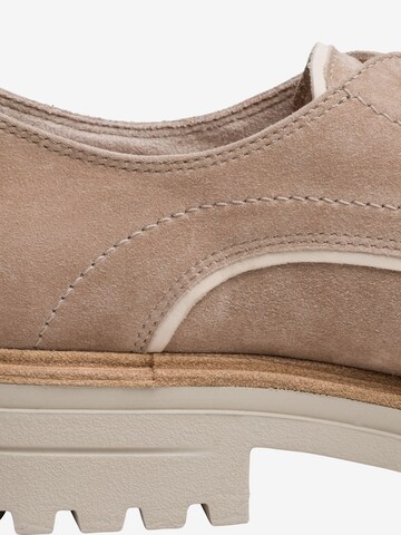 TAMARIS Lace-Up Shoes in Beige