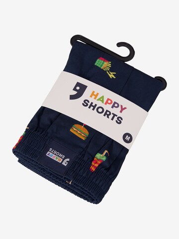 Happy Shorts Boxershorts ' Prints ' in Blauw