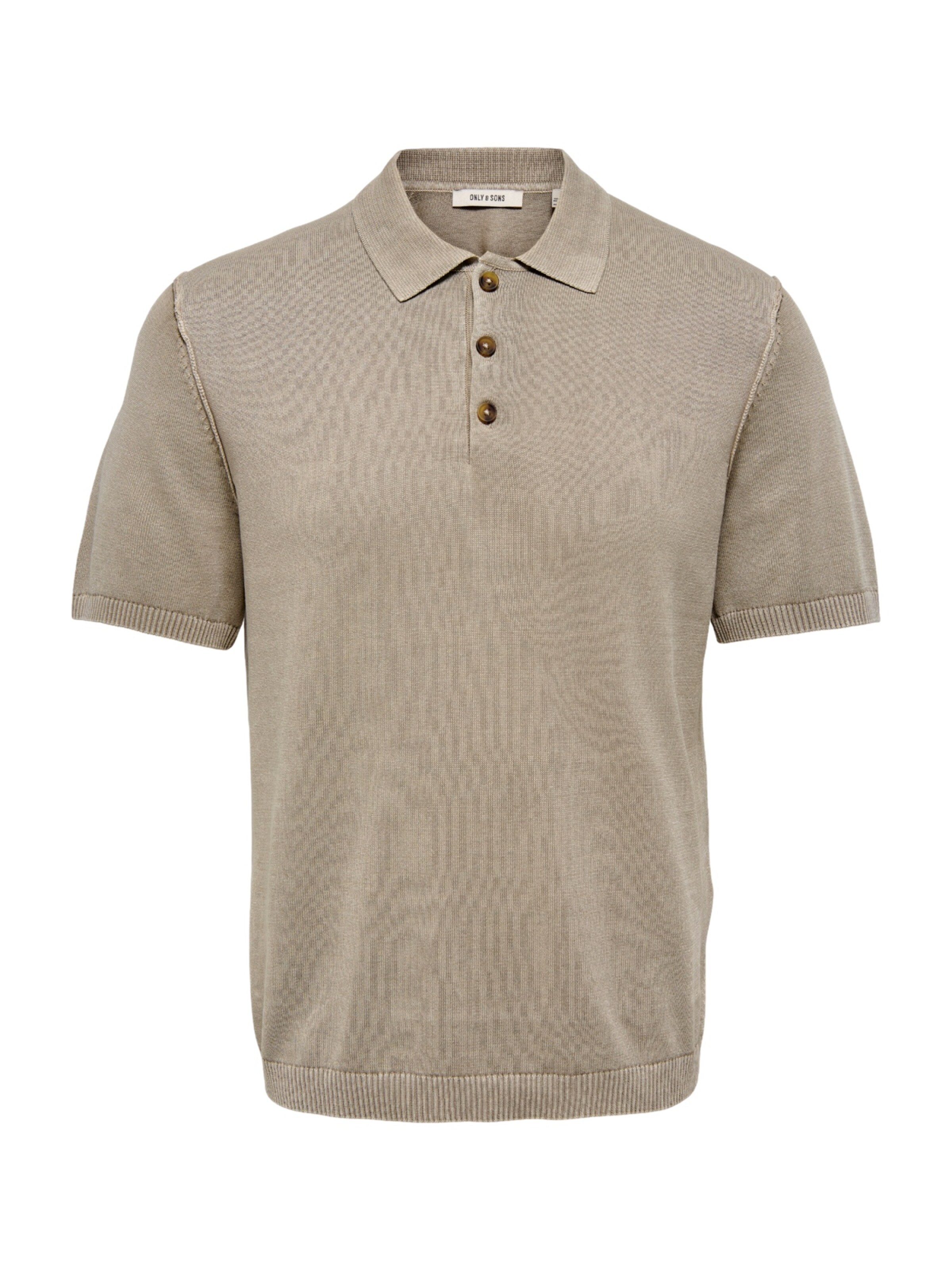 Only & Sons Shirt 'Garson' in hellbraun, Produktansicht