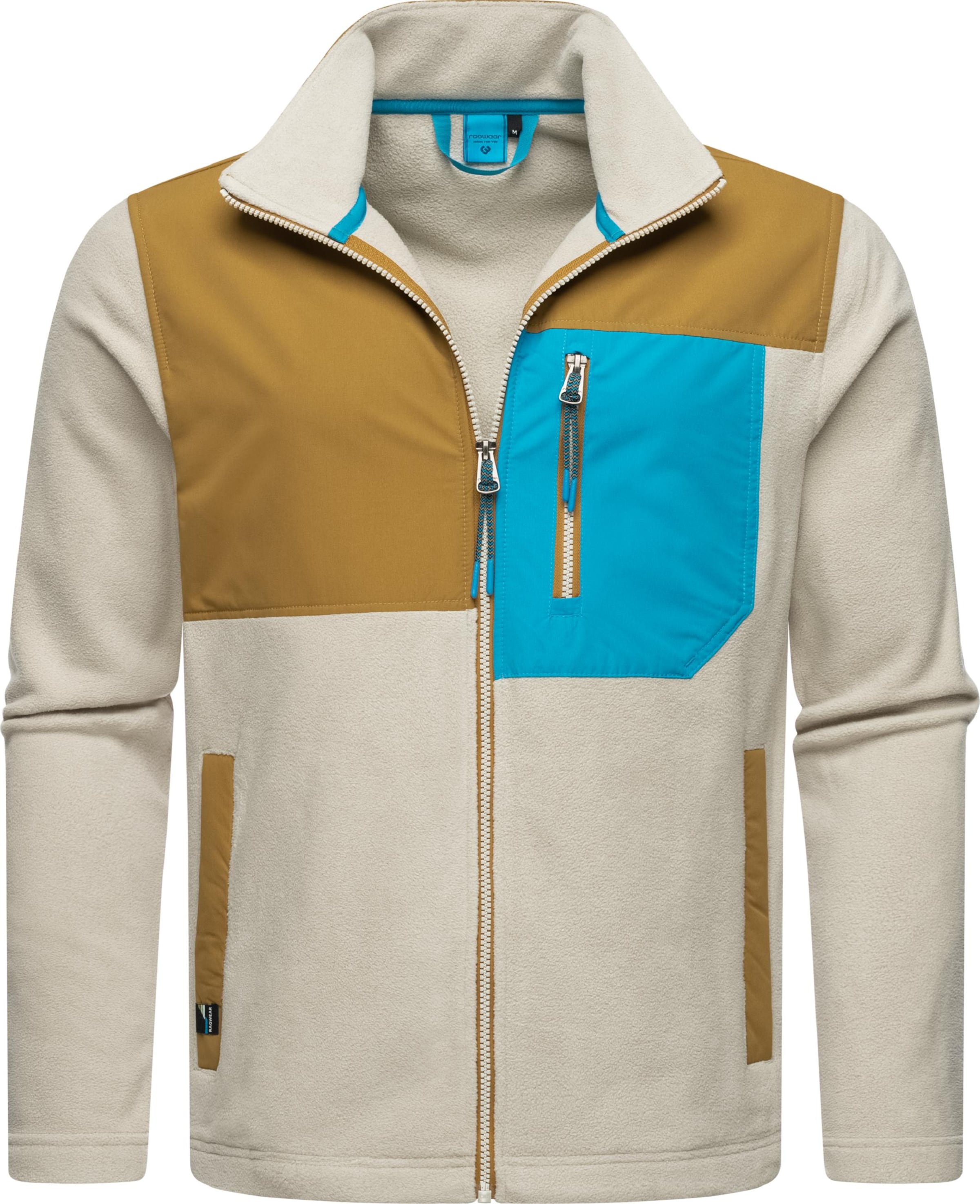 Ragwear Fleece jas ' Flettcher ' in Beige