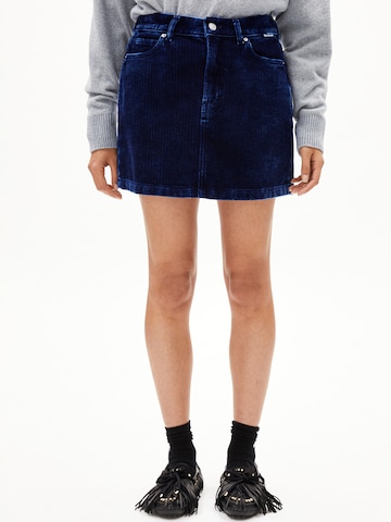 ARMEDANGELS Rok in Blauw: voorkant
