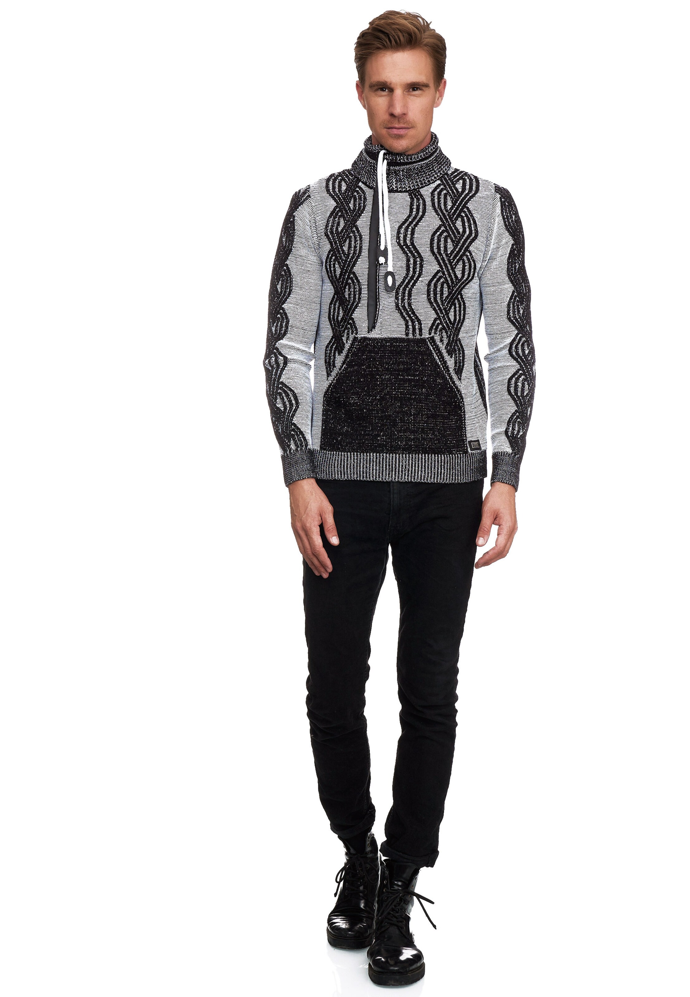 Rusty Neal Trui in Zwart