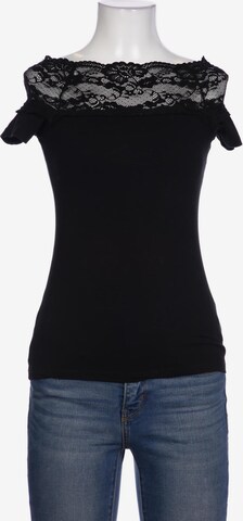 H&M Top & Shirt in XS in Black: front