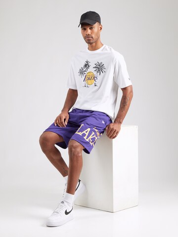 NEW ERA Shirt 'NBA' in White